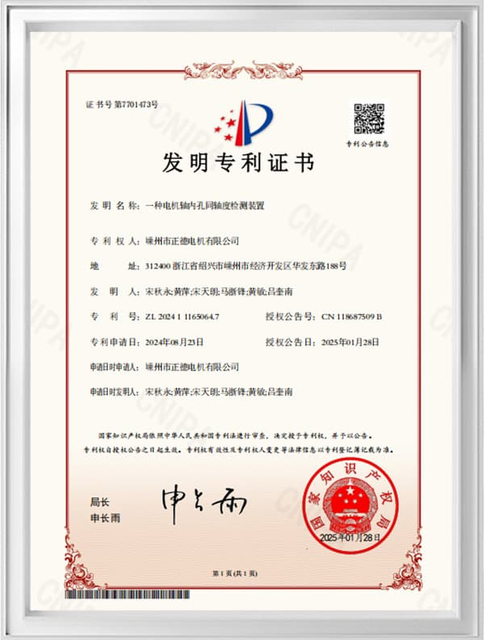 Patent Certificate5